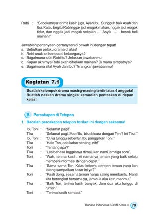 Bahasa indonesia 3 | PDF