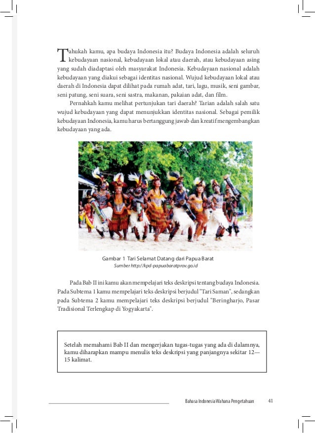 Bahasa indonesia Kelas VII SMP Kurikulum 2013