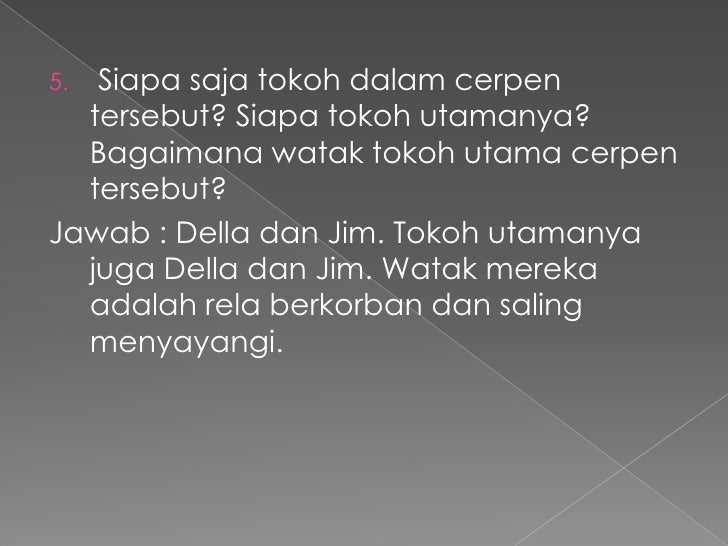 Tugas Cerpen Bahasa Indonesia