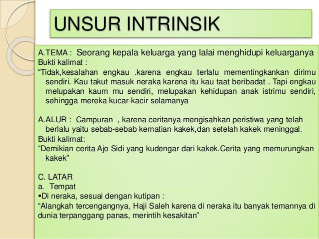 Bahasa Indonesia Cerpen Robohnya Surau Kami