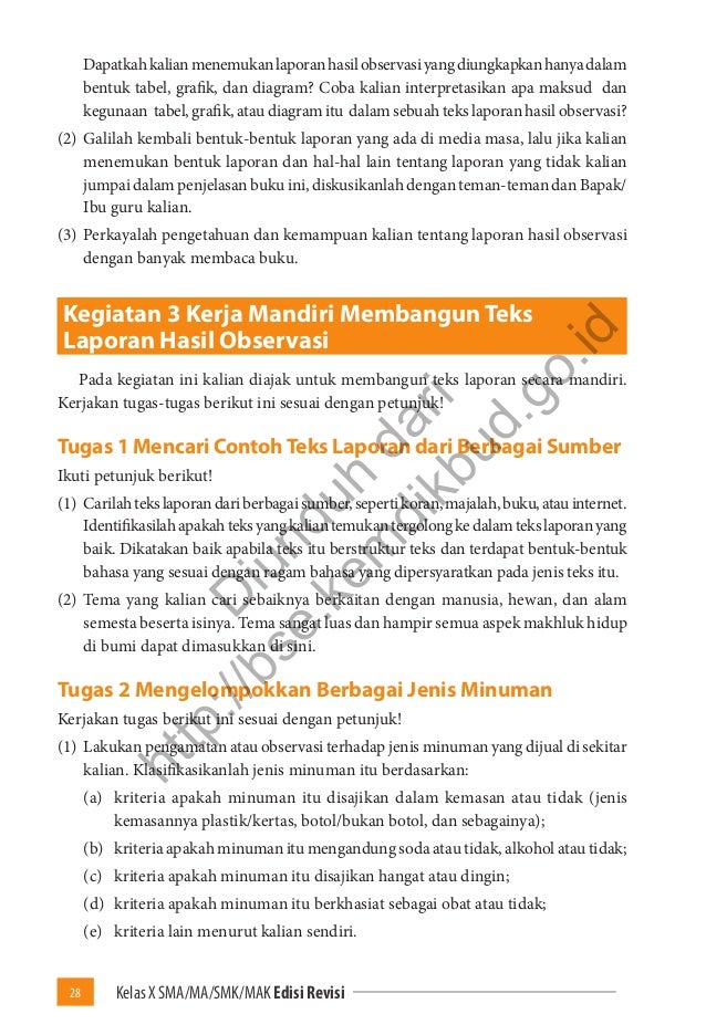 Bahasa Indonesia Ekspresi Diri Dan Akademik Buku Siswa