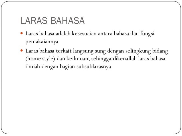 Bahasa indonesia full