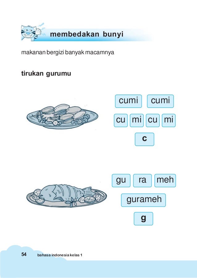 Pelajaran Bahasa Indonesia Sd Kelas 1 - Cara Mengajarku