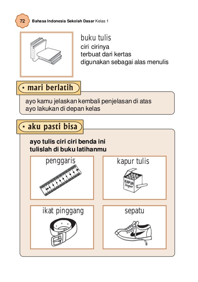 Bahasa Indonesia Kelas 1 Sd Umri Nuraini