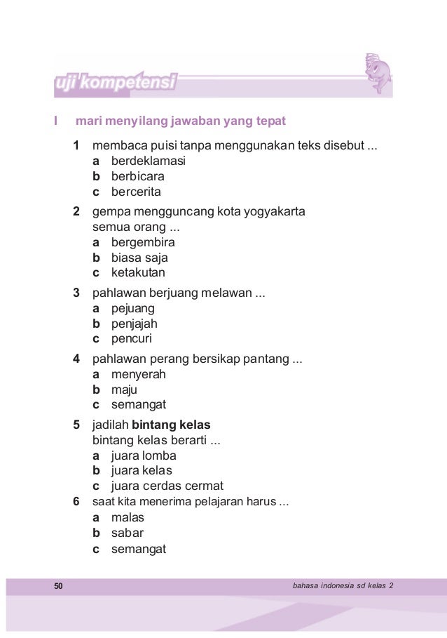 Cara membaca puisi tanpa menggunakan teks disebut