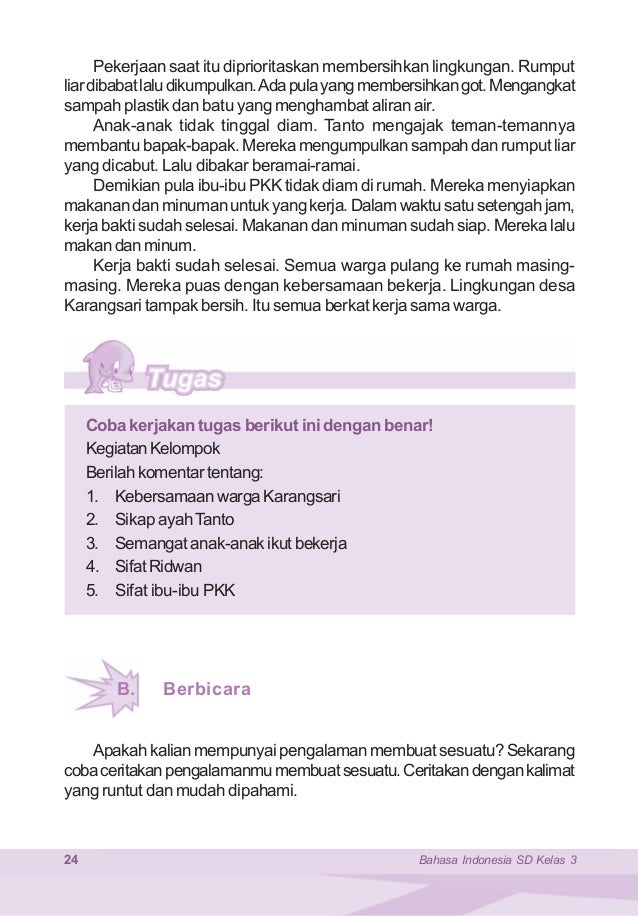 Bahasa Indonesia Kelas 3 Samidi