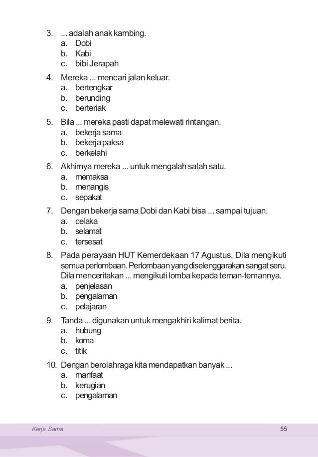 38+ Bahasa indonesia kelas 3 materi soal kata kiasan ideas
