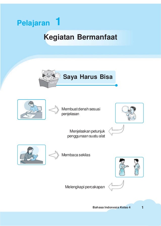 Materi teks petunjuk kelas 4