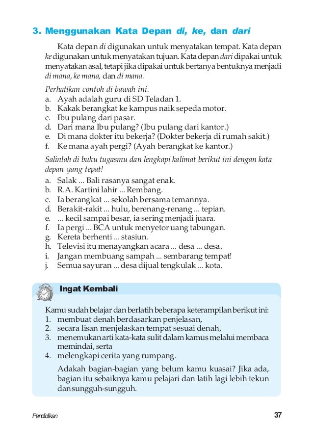 Bahasa Indonesia Kelas 4 Kaswan Darmadi