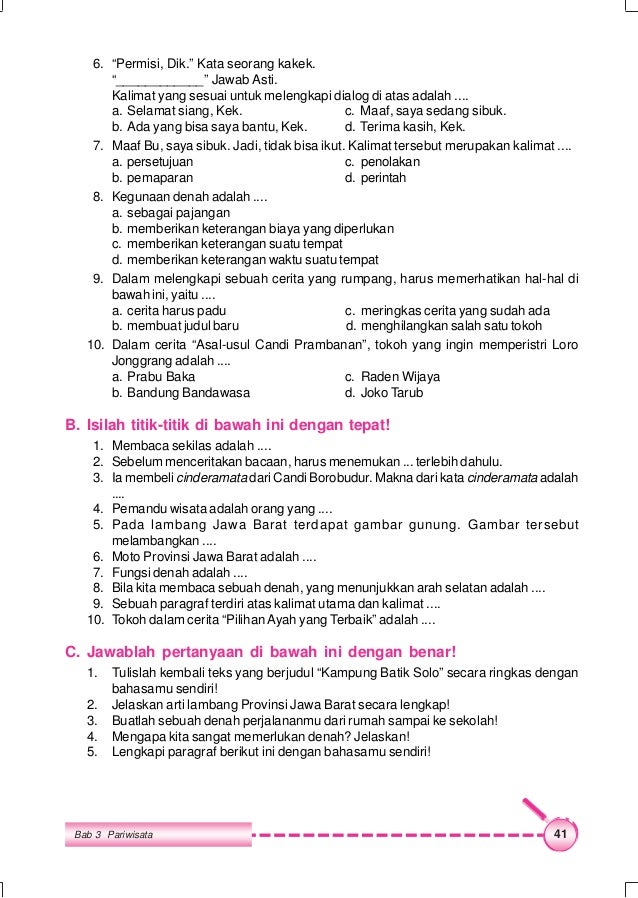 Bahasa indonesia kelas 4 - septi lestari