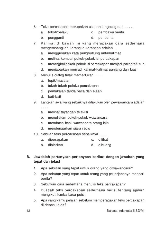 Bahasa Indonesia Untuk Sd Mi Kelas 5 Sri Murni Ambar Widianing Bahasa Indonesia Untuk Sd Mi Kelas 5 Sri Murni Ambar Widianing