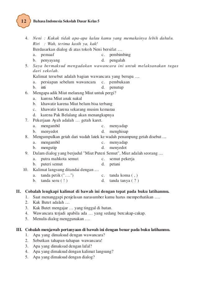 Contoh Percakapan Tentang Lingkungan Sekolah Aneka Macam