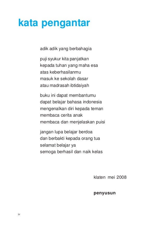 Bahasa Indonesia Kls 2