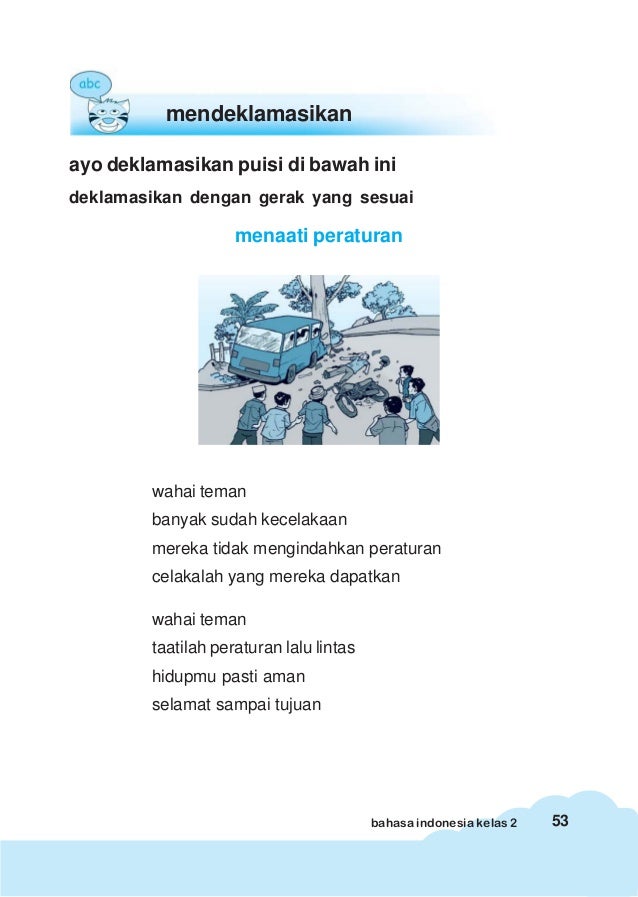 Puisi Tata Tertib Lalu Lintas Belajar
