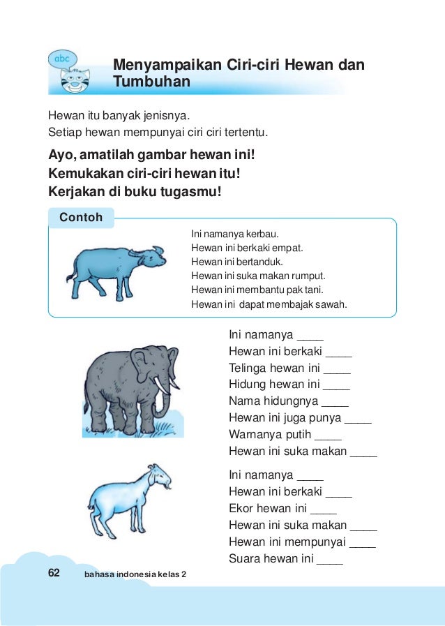 Bahasa Indonesia Kls 2