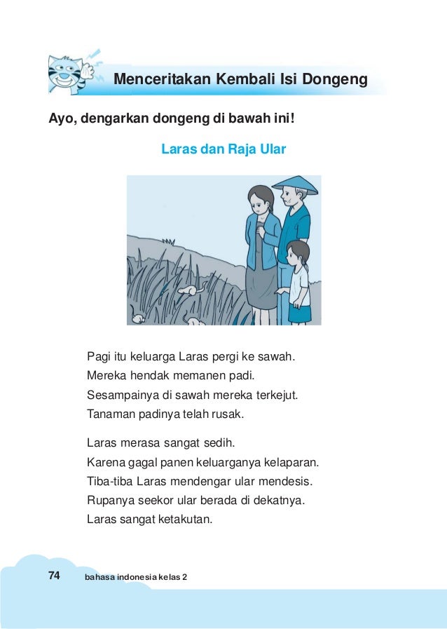 Teks Bacaan Bahasa Indonesia Kelas 2 Sd - Berbagi Teks Penting