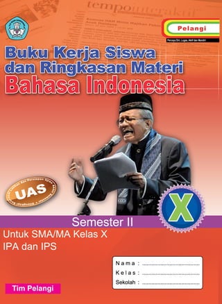 1   Tajuk Rencana




         BAHASA INDONESIA SMA/MA KELAS XII SEMESTER 2   3
 