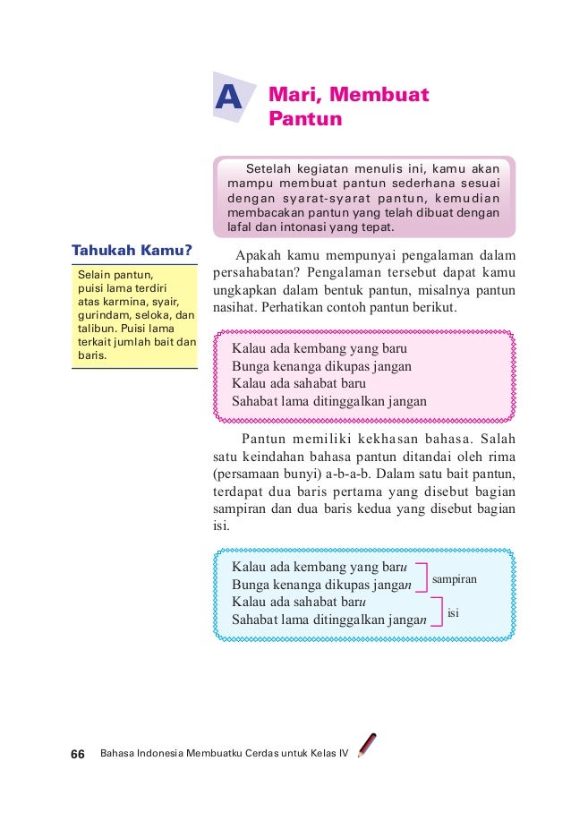 Made By Counterpoint Magazine Contoh 2 Bait Pantun Persahabatan