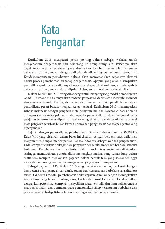 Contoh soal bahasa indonesia
