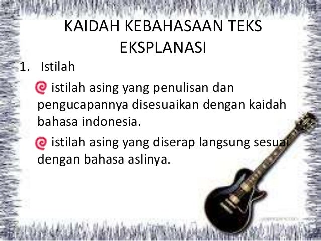 Bahasa indonesia teks eksplanasi