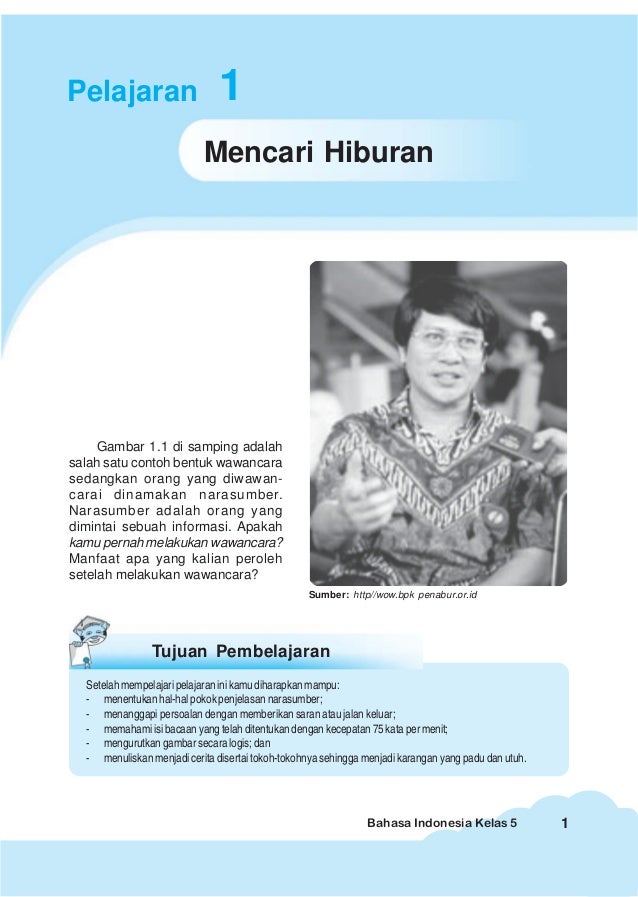 Bahasa indonesia untuk kelas 5
