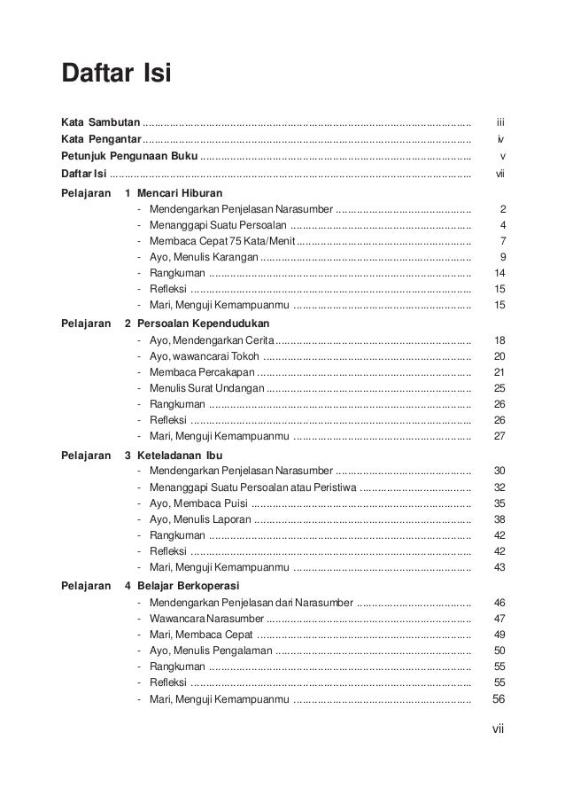 Bahasa Indonesia Untuk Kelas 5