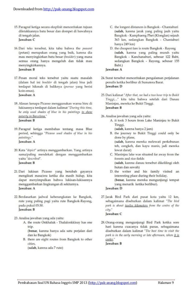 letter bahasa inggris smp bahasa inggris smp 2013 letter bahasa inggris smp bahasa inggris smp 2013