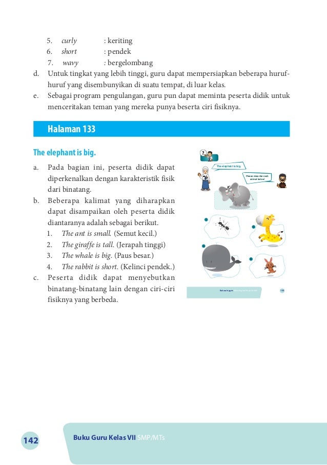 Bahasa inggris smp 7 guru