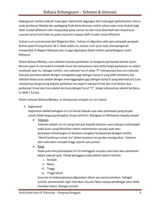 Bahasa kebangsaan | DOCX