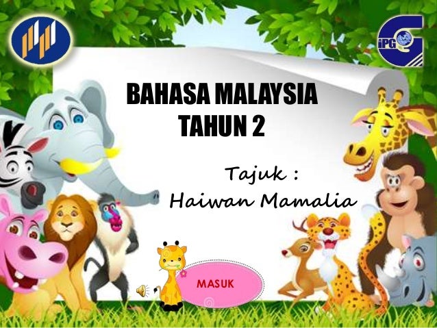 Bahasa Malaysia Tahun 2 (EDU Sem 4)