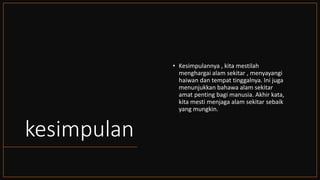 Bahasa melayu (alam sekitar)