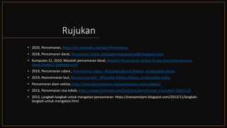 Bahasa melayu (alam sekitar)