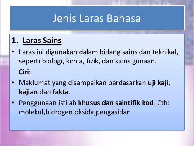 Laras Bahasa STPM Sem3