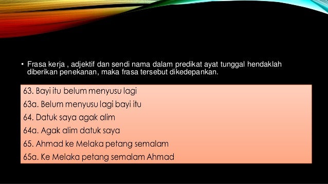 BAHASA MELAYU STPM ( PROSES PENERBITAN AYAT )