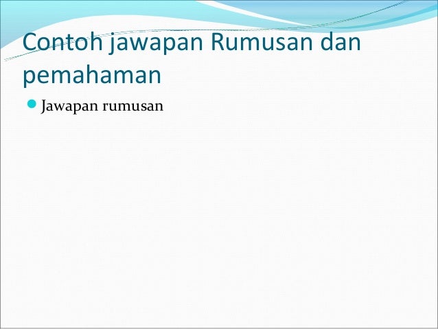 Bahasa melayu kertas 2 jun 2012