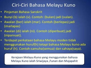 Contoh Bahasa Melayu Kuno