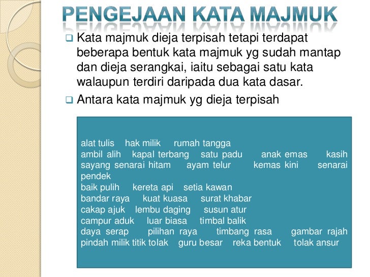 Bahasa melayu presentation