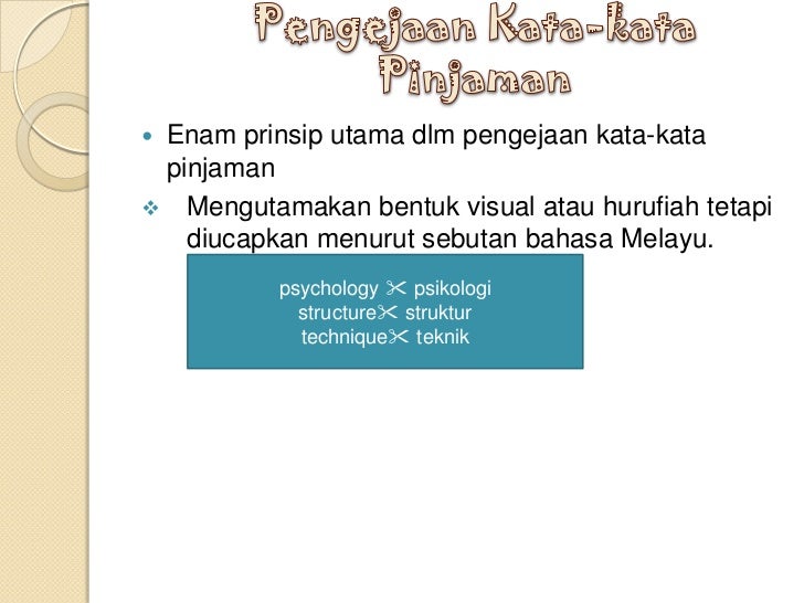Bahasa melayu presentation