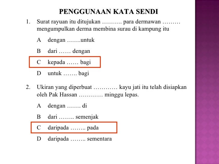 Bahasa melayu (tatabahasa) KEMBARA BAHASA