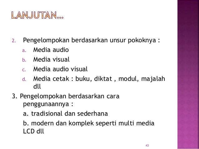 Bahasan 1 Lingkup Alat Media Pendidikan 55403109