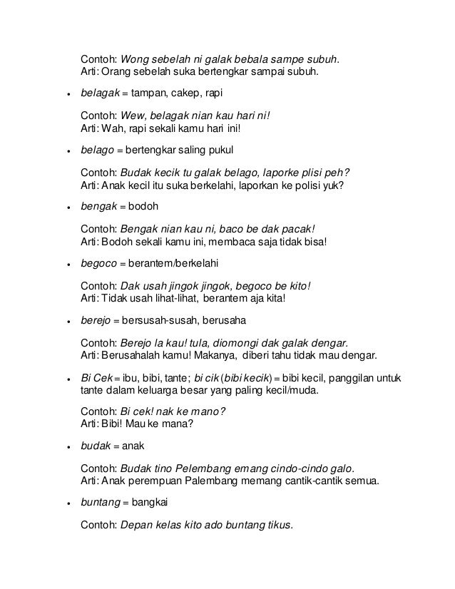 Cakap Bahasa Palembang