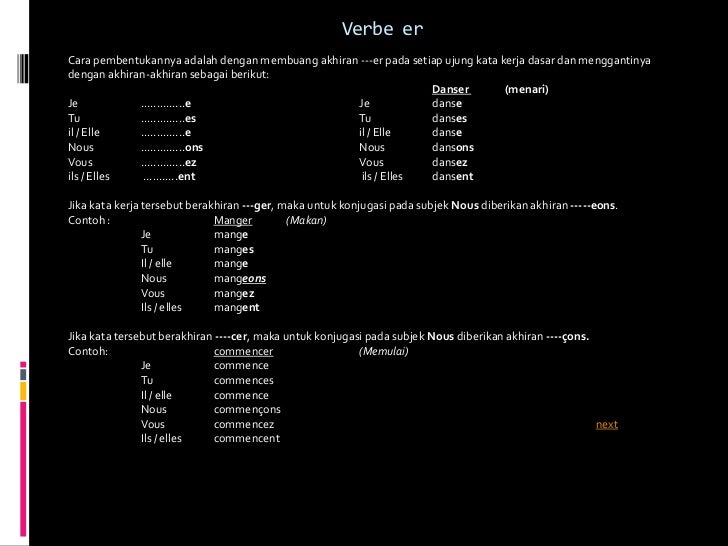 Bahasa Perancis Awal