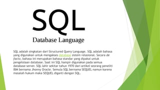 Bahasa perintah | PPTX