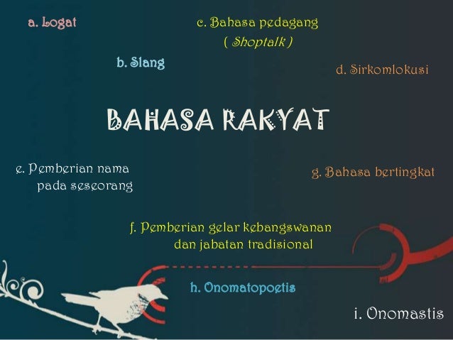 Sejarah-Ragam Bahasa