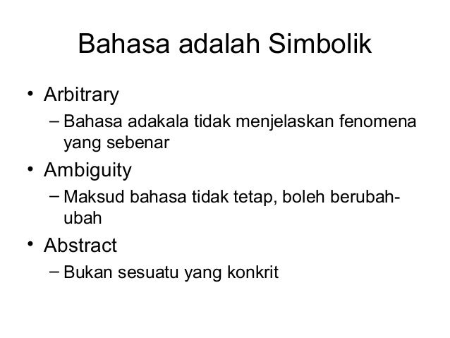 KOMUNIKASI DAN INTERAKSI SOSIAL Bahasa sebagai alat 
