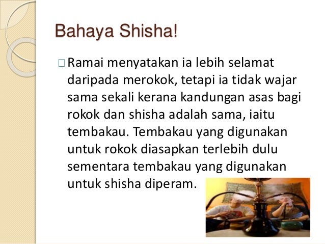 Bahaya merokok