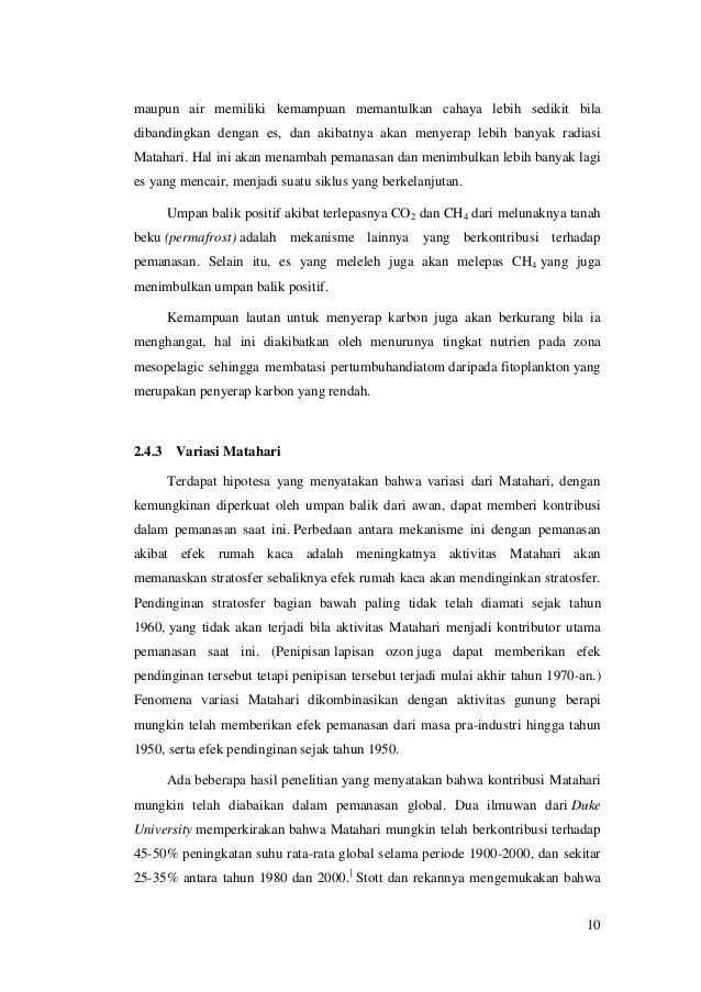 Pemanasan Global