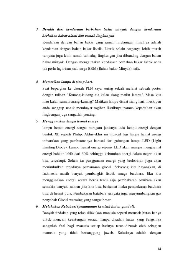 Contoh Teks Laporan Hasil Observasi Tentang Pemanasan Global Berbagi Teks Penting