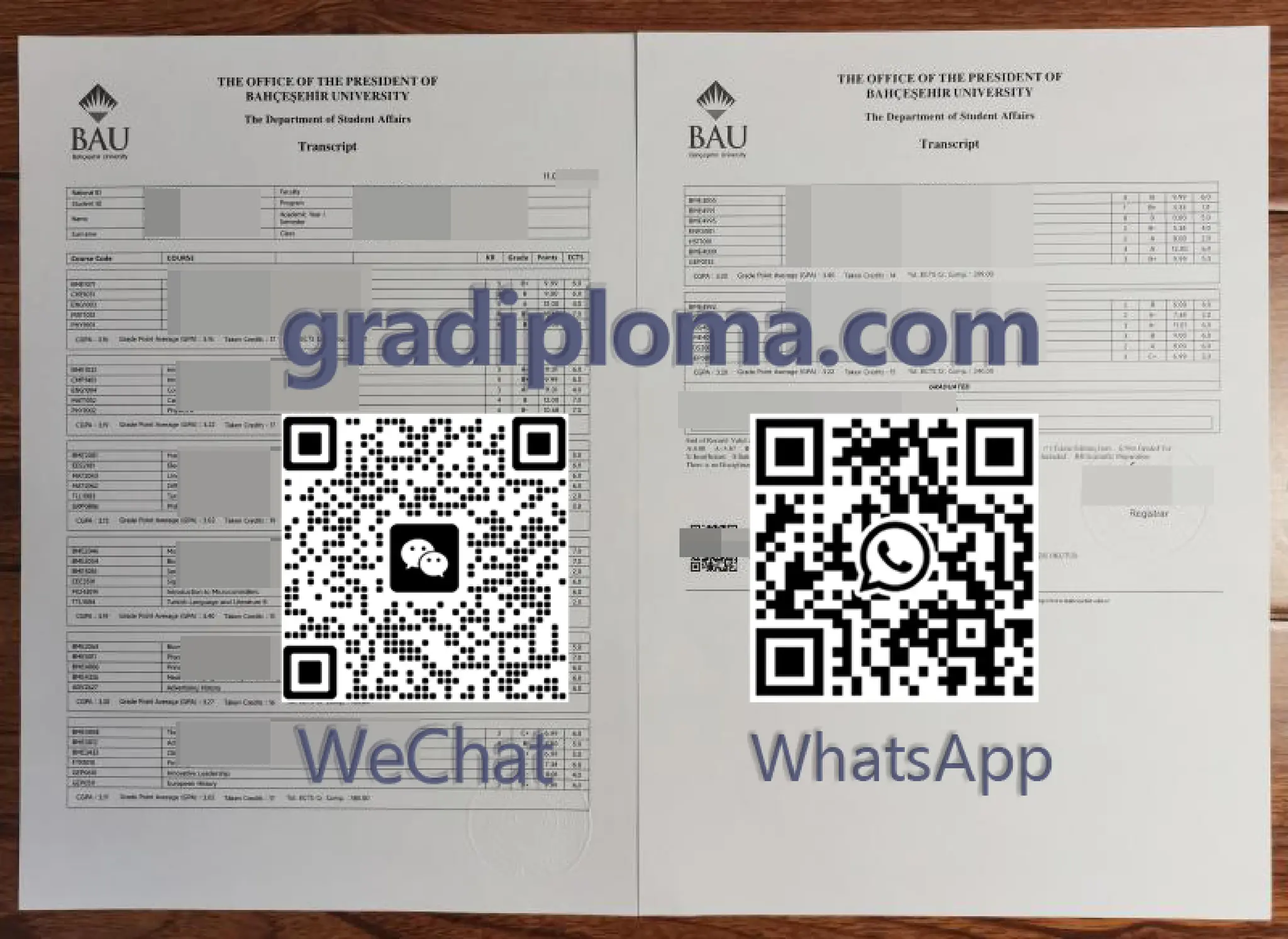 How to get Bahcesehir University transcript? | PDF