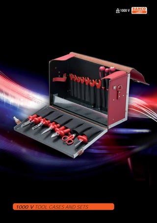 1000 V TOOL CASES AND SETS

                      21
 